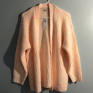 american eagle multi color knit cardigan
